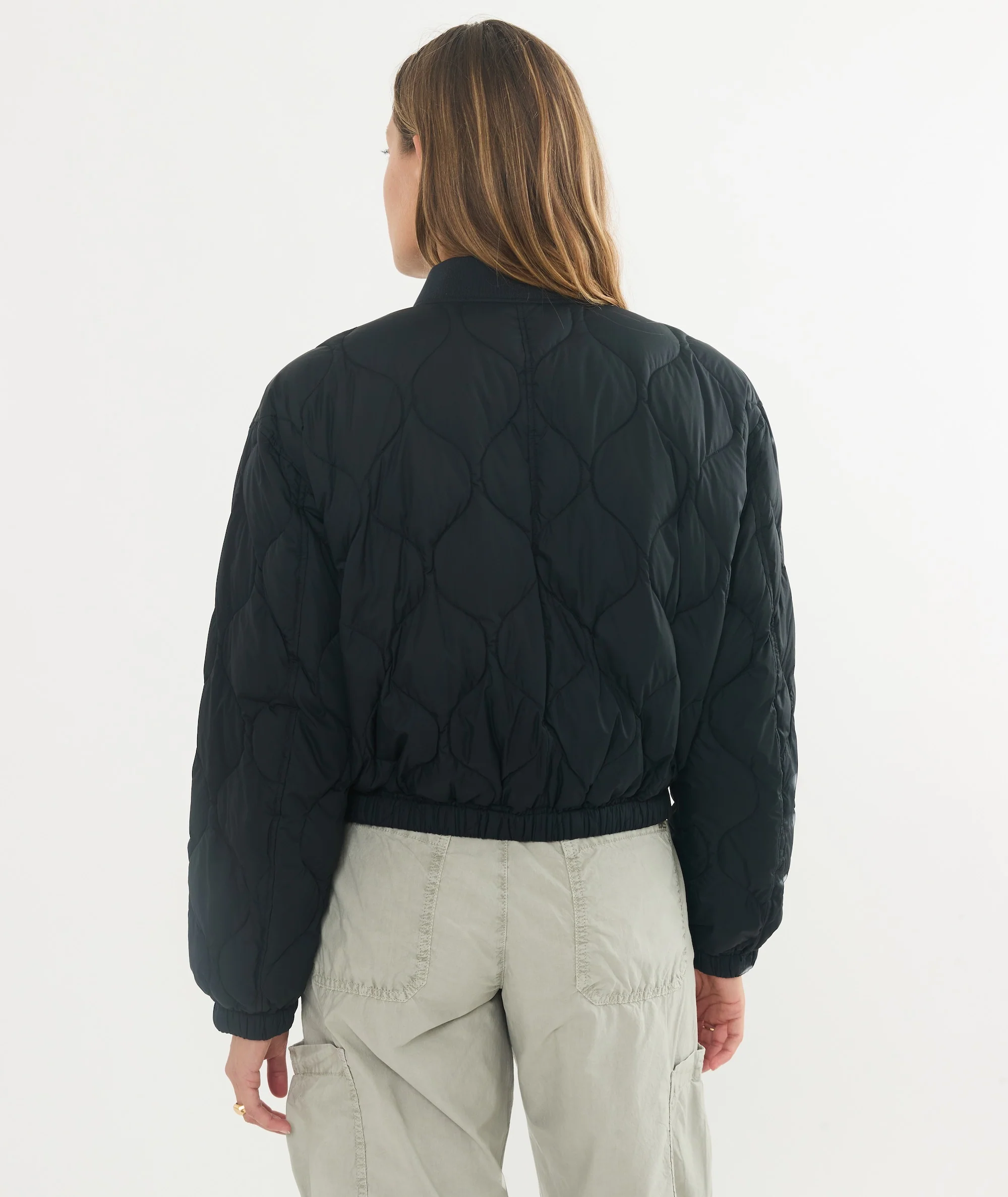 Avalon Lightweight Quilted Bomber - Image 3