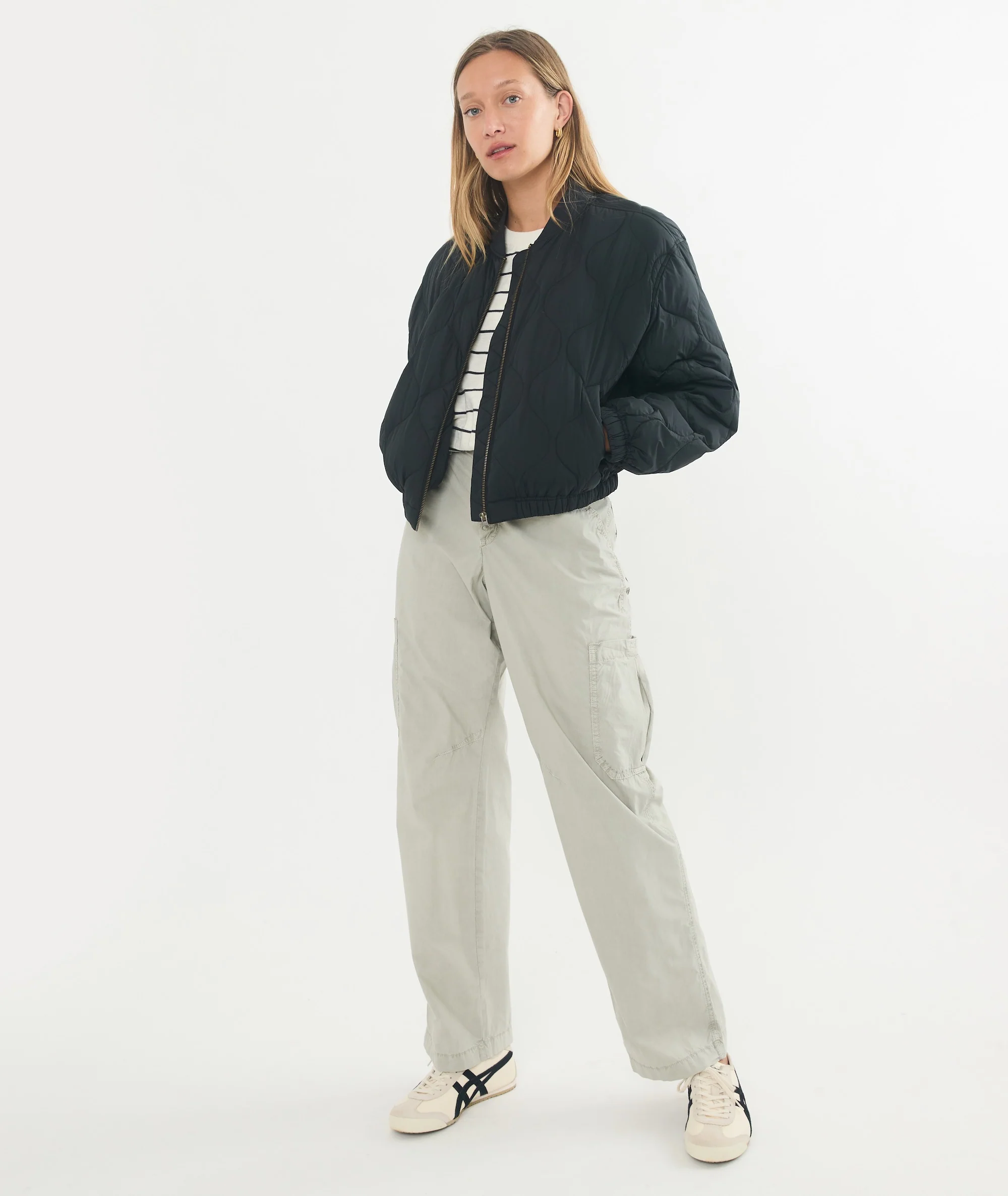 Avalon Lightweight Quilted Bomber - Image 4