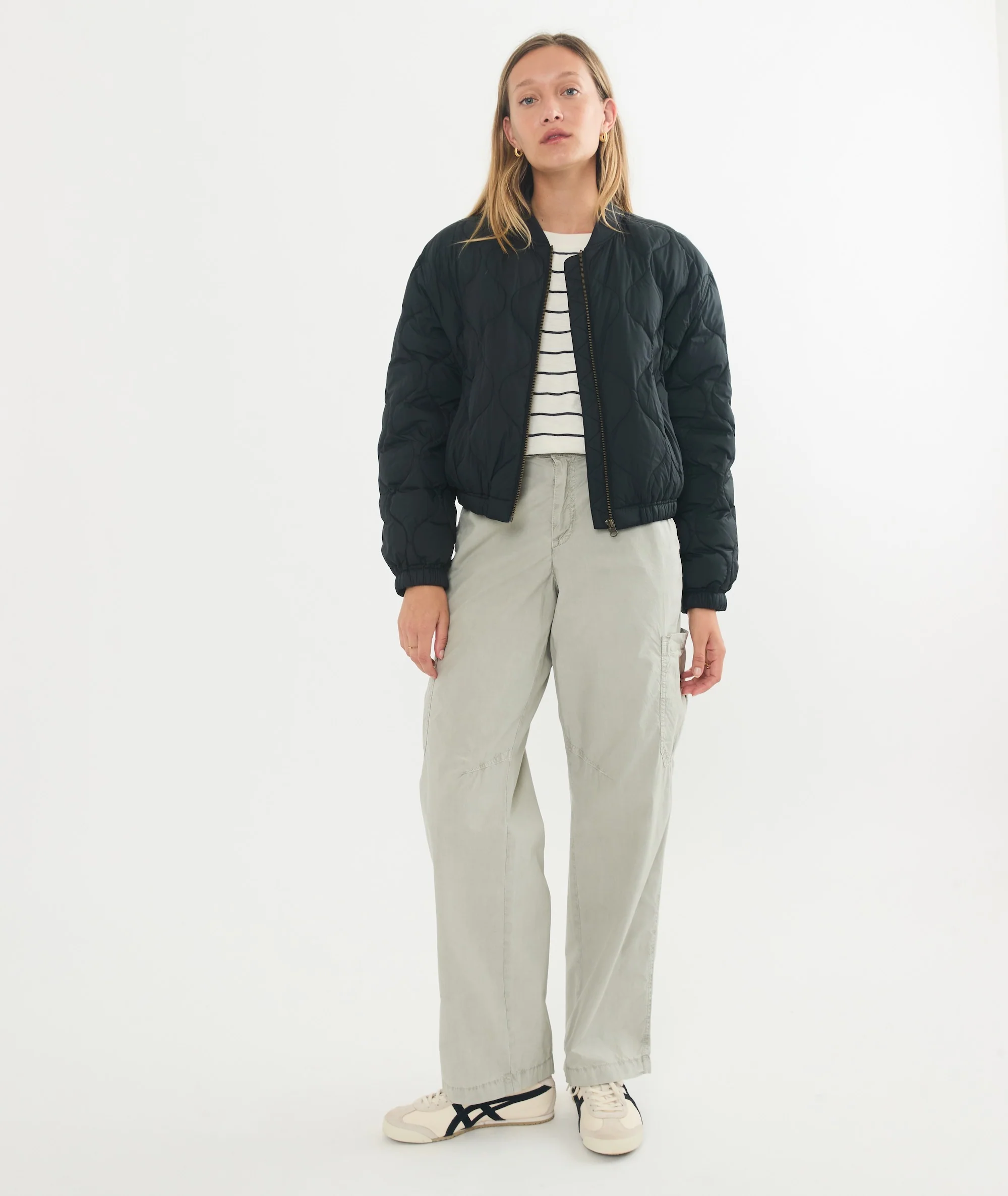Avalon Lightweight Quilted Bomber - Image 6