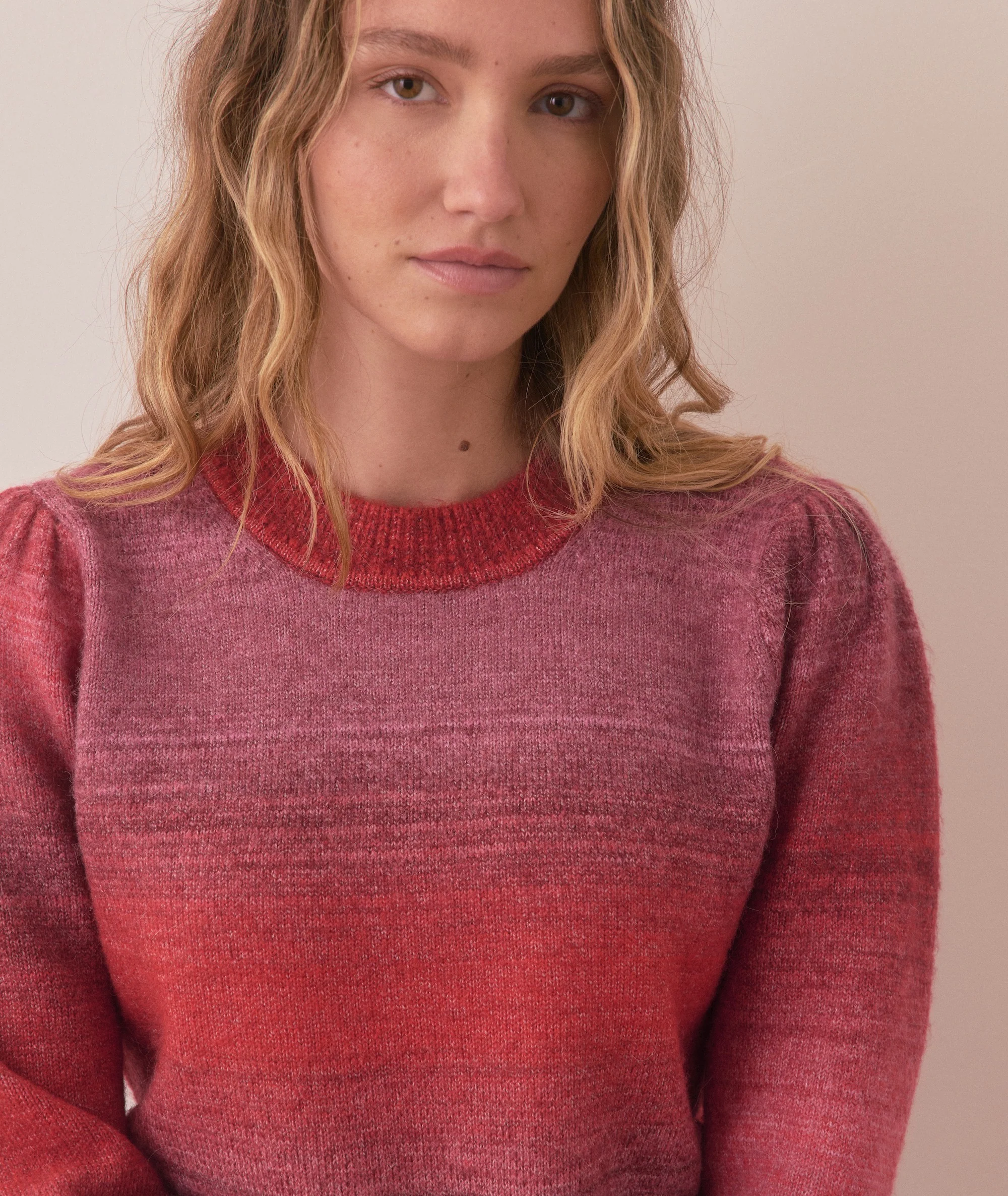 Alma Puff Sleeve Sweater - Image 2