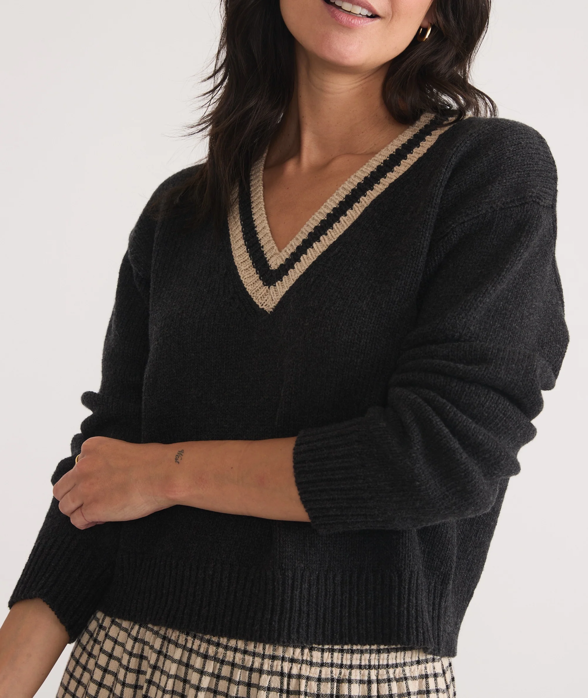 Bella Cropped Sweater - Image 5