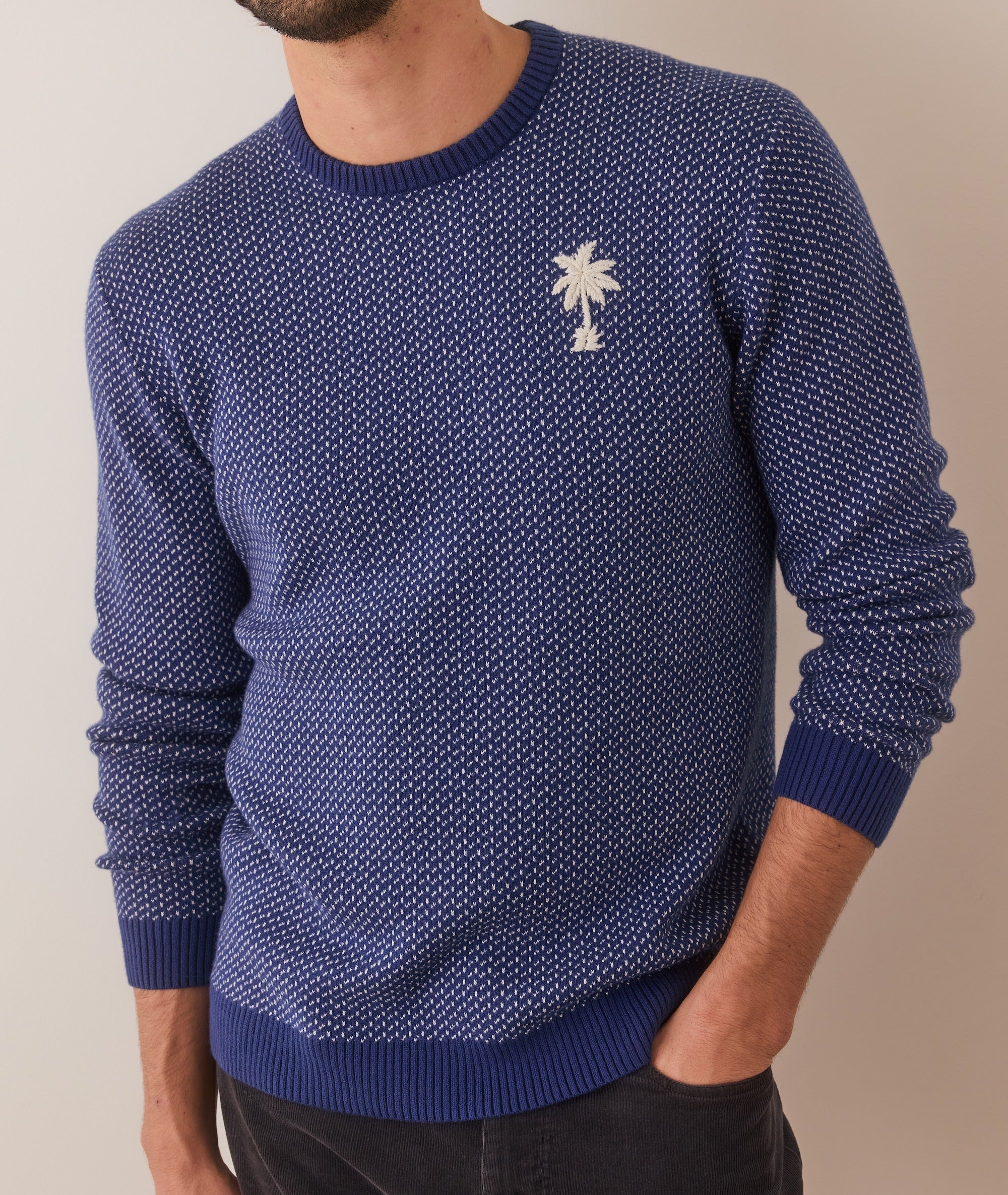 Birdseye Crewneck Sweater - Image 3