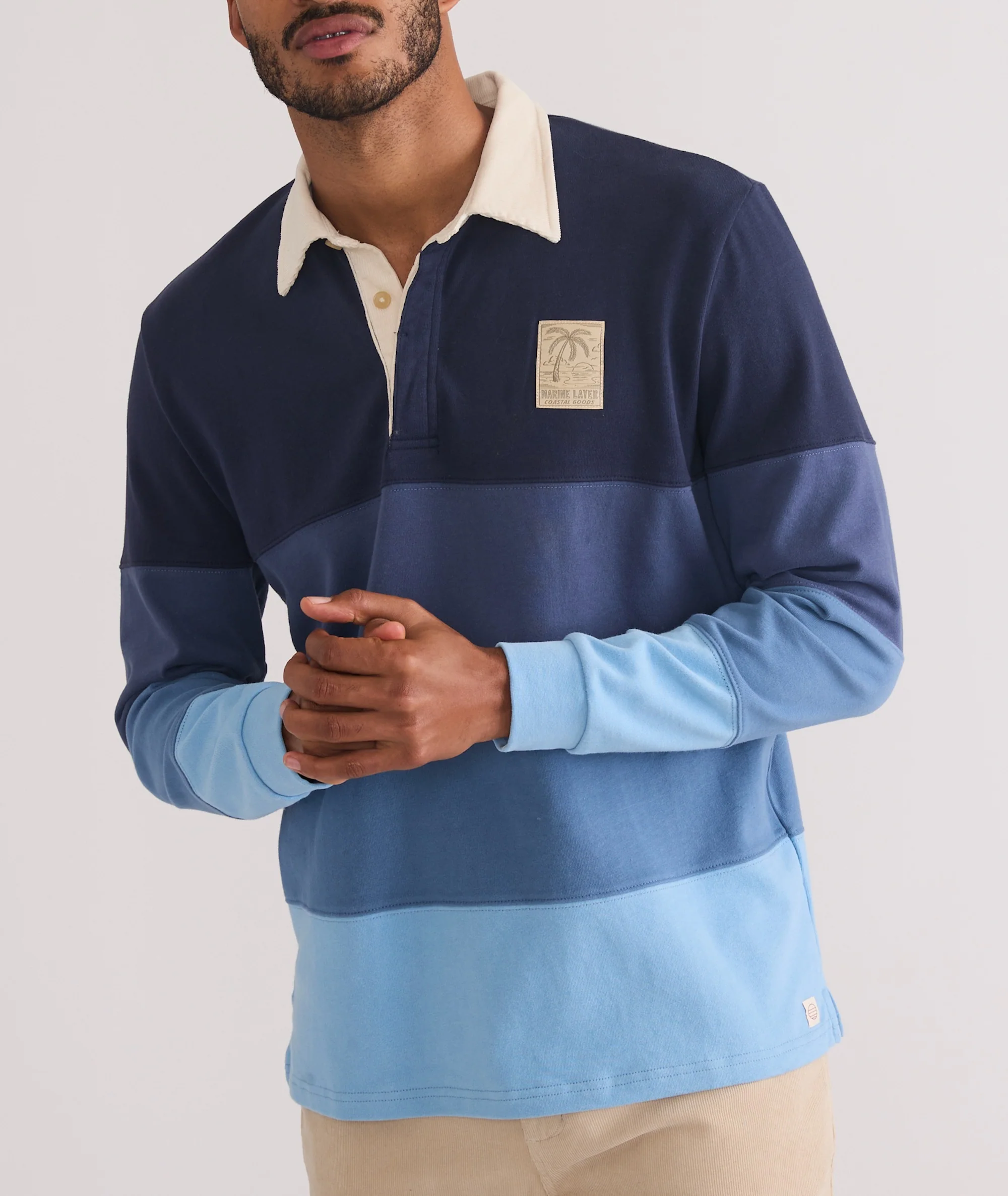 Brushed Jersey Rugby Polo - Image 2