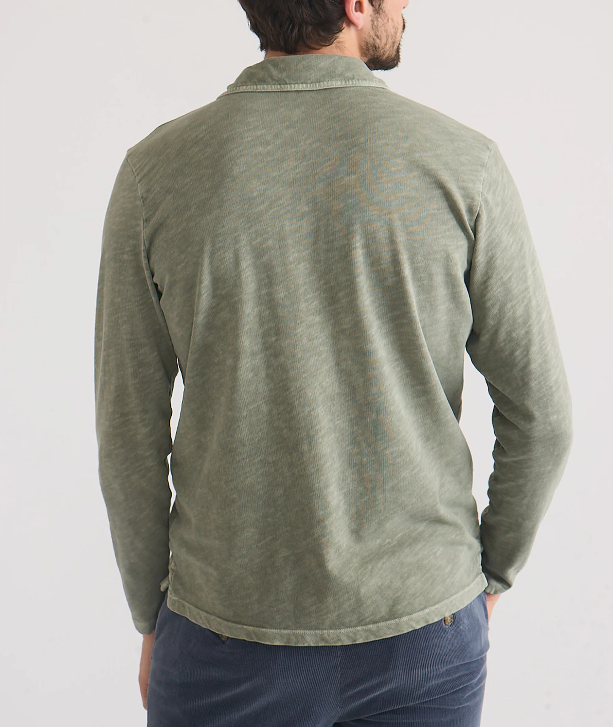Vintage Heavy Slub Polo - Image 5