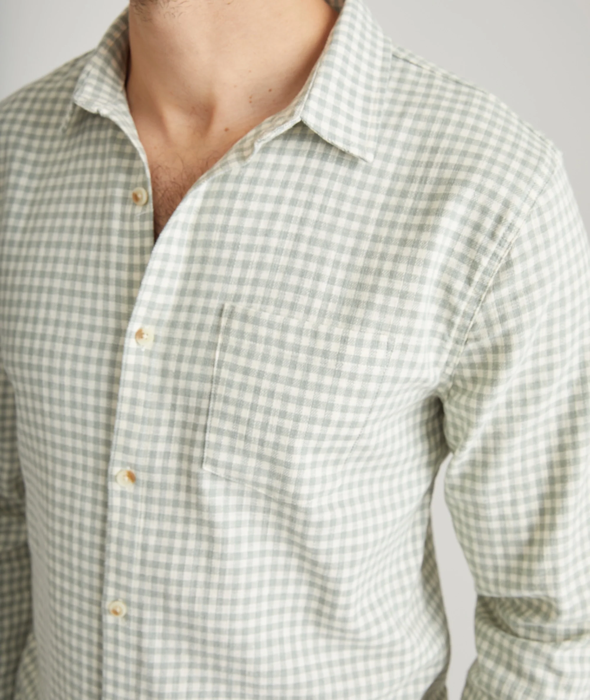 Stretch Selvage Long Sleeve Shirt - Image 5