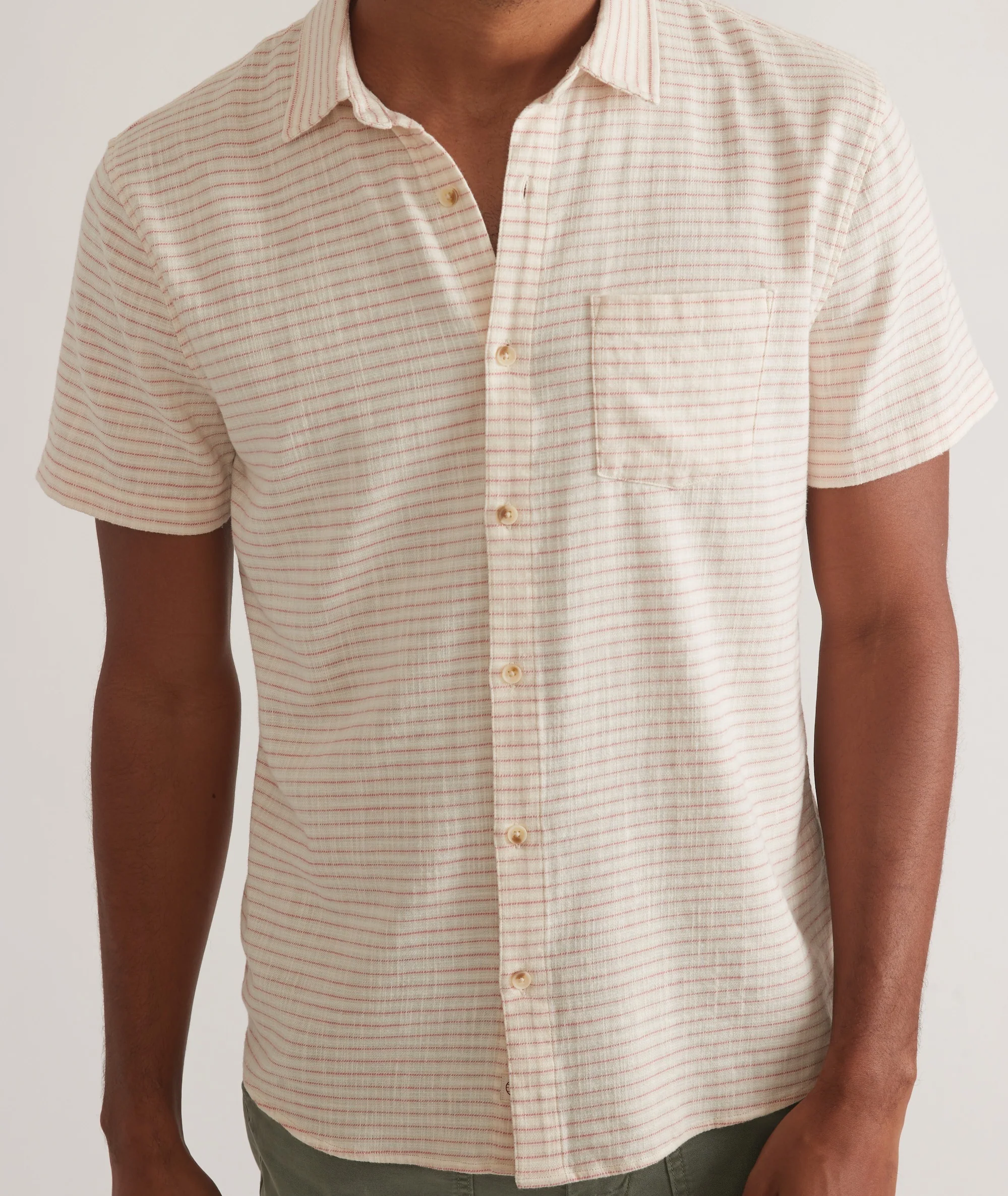 Stretch Selvage Short Sleeve Shirt - Image 4
