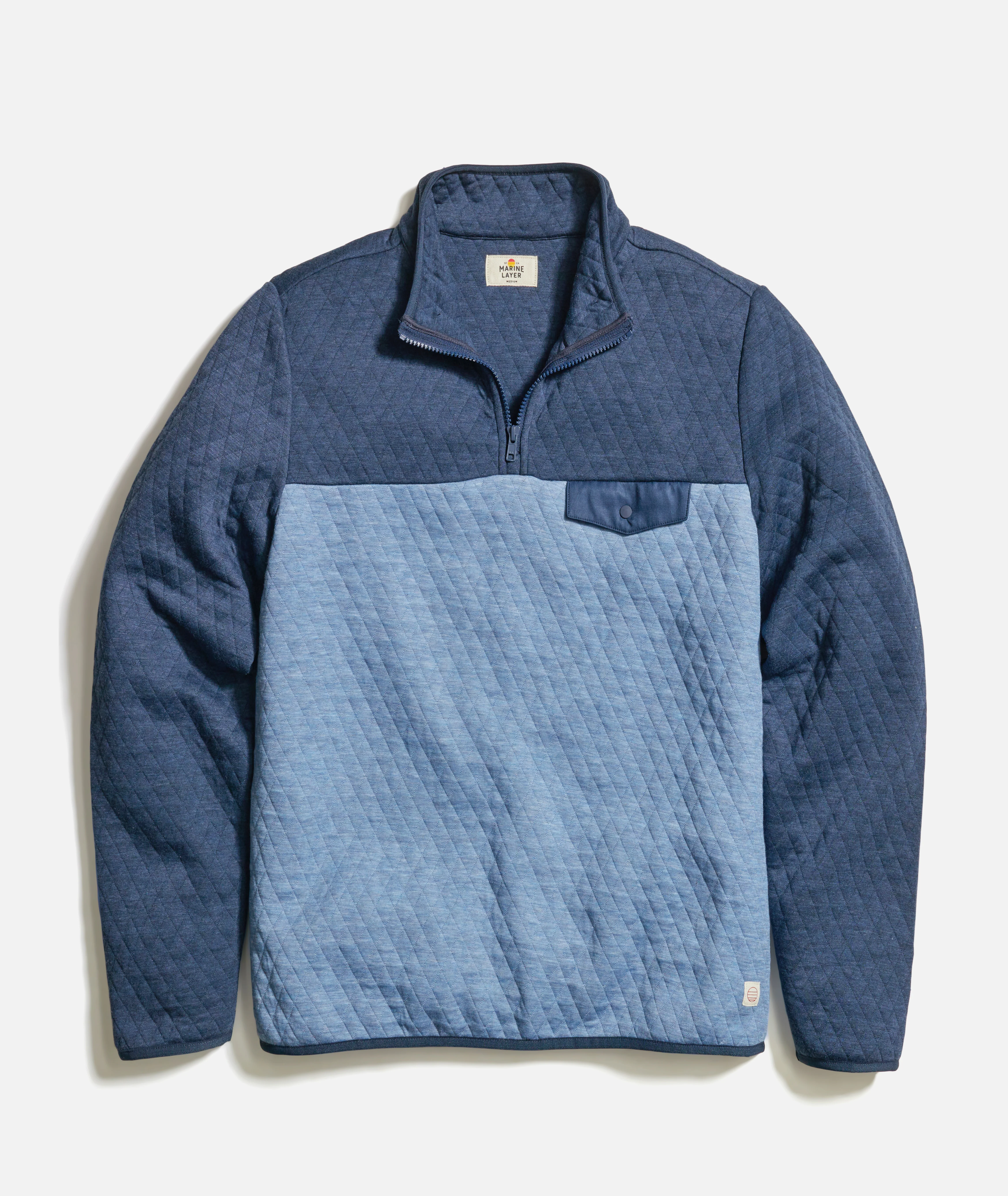 Custom Cut & Sew Corbet Colorblock Pullover - Image 3