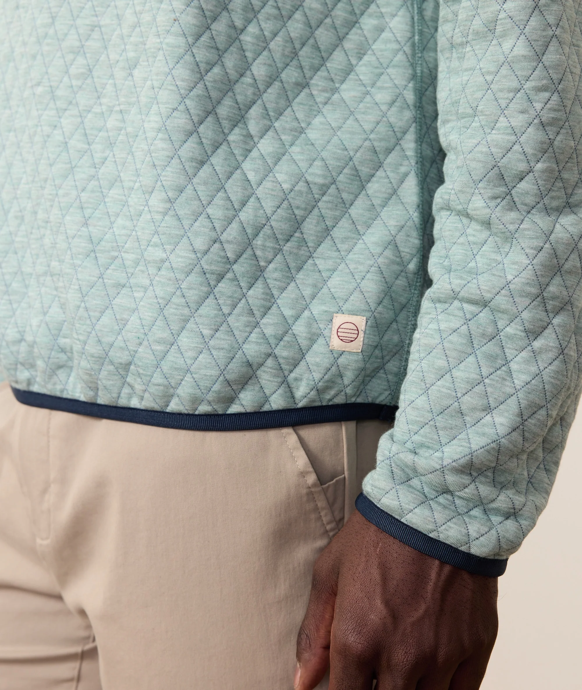 Men's Corbet Quilted Reversible Pullover - Image 4