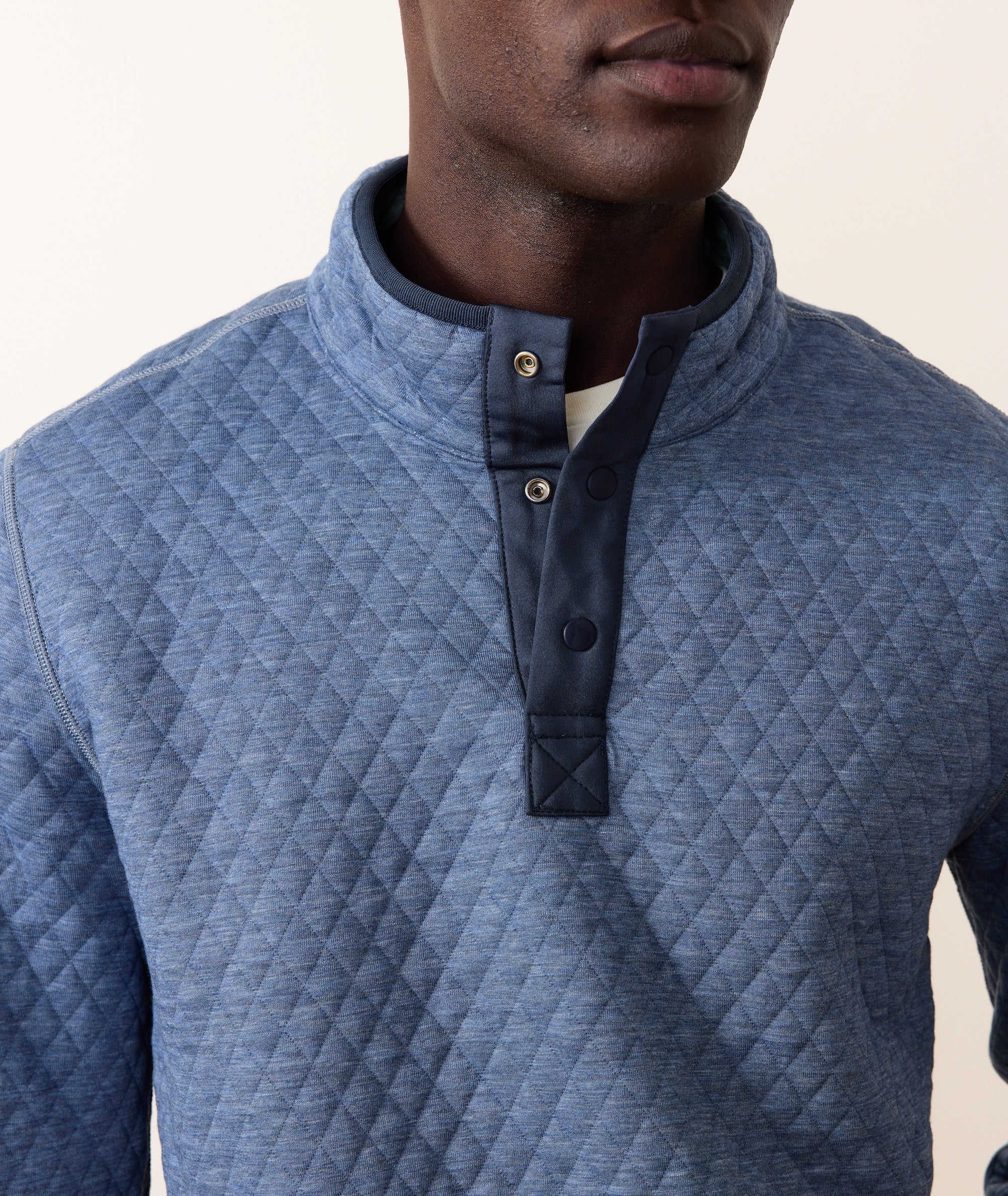 Men's Corbet Quilted Reversible Pullover - Image 6