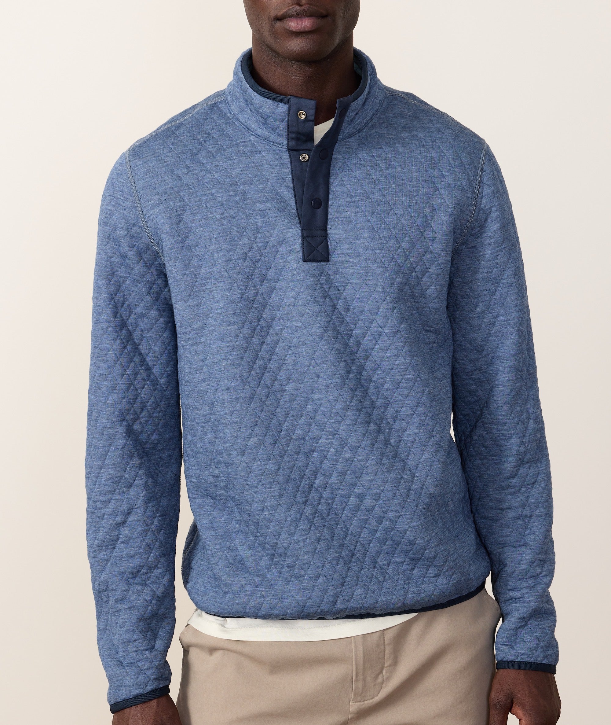 Men's Corbet Quilted Reversible Pullover - Image 7