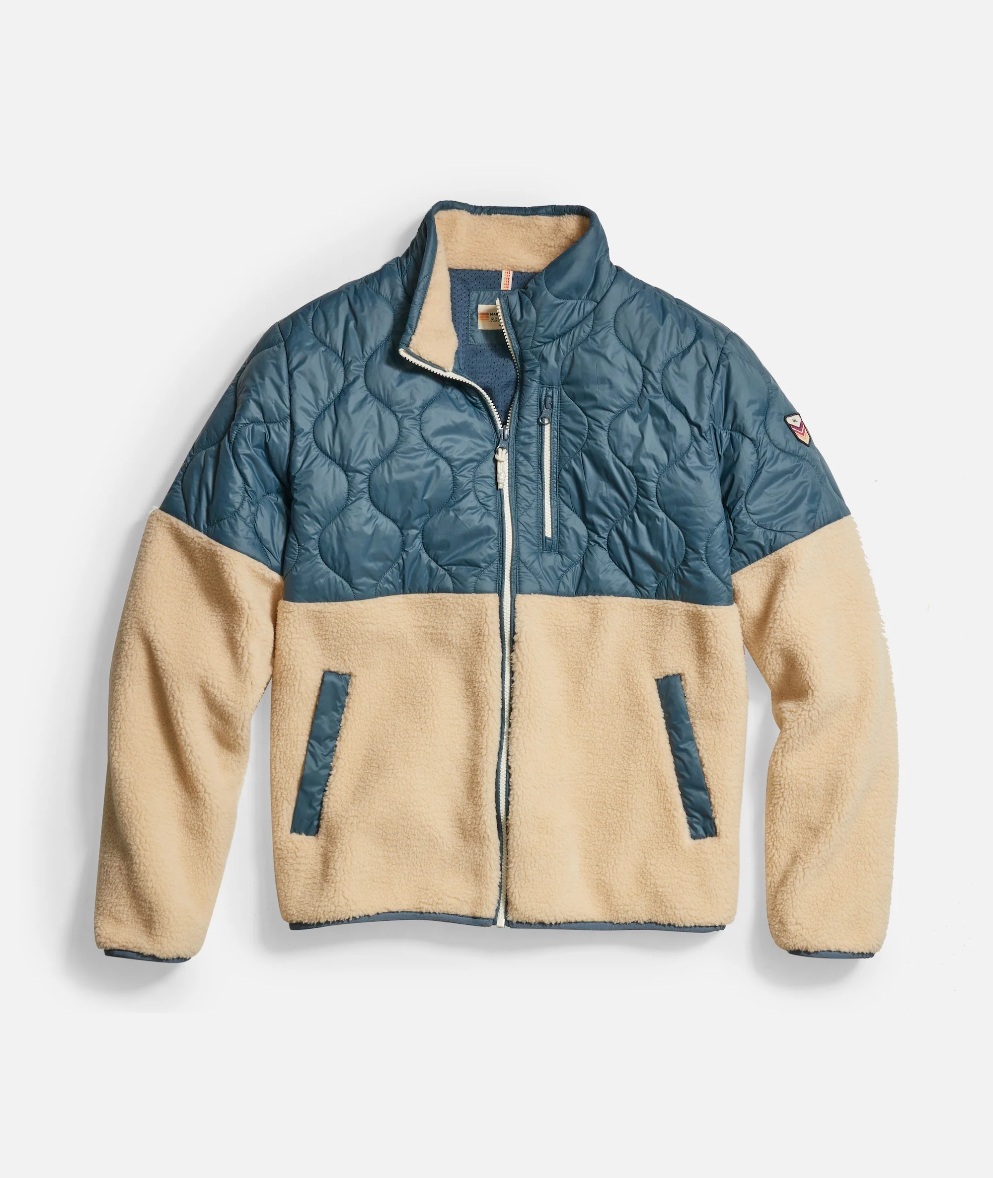Custom Cut & Sew Bariloche Sherpa Jacket - Image 5