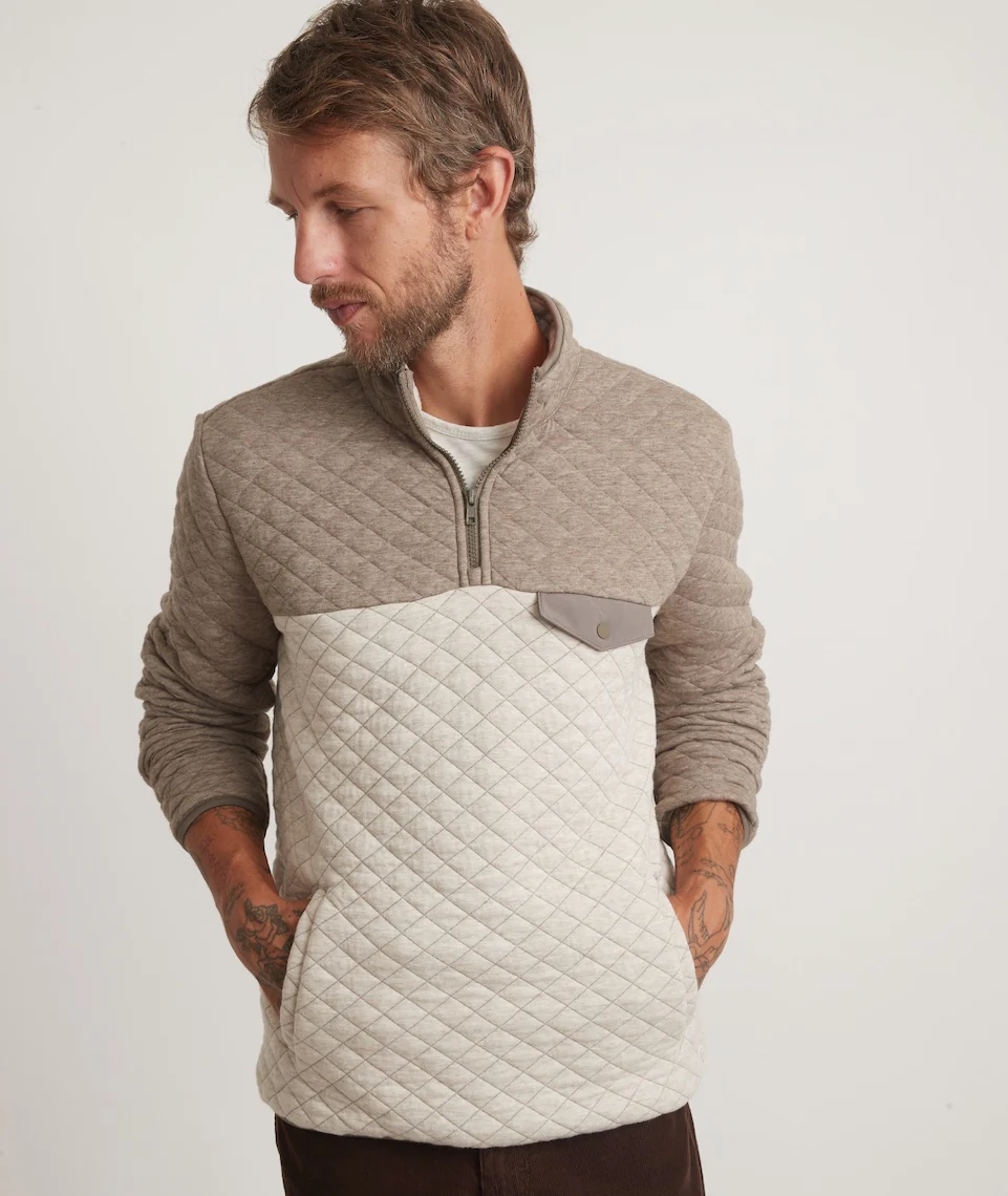 Custom Cut & Sew Corbet Colorblock Pullover - Image 2