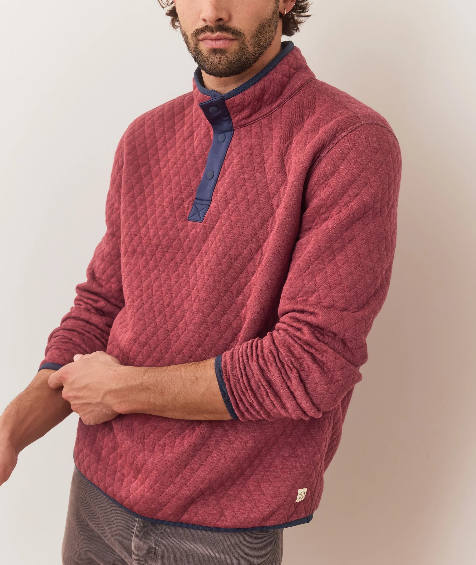 Custom Cut & Sew Reversible Corbet Pullover - Image 7