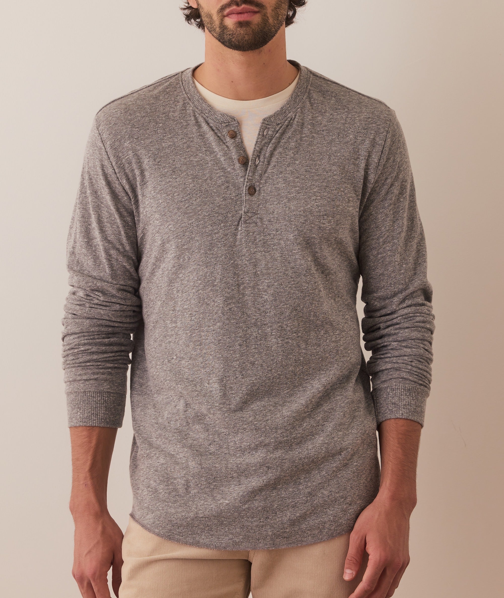 Double Knit Henley - Image 3