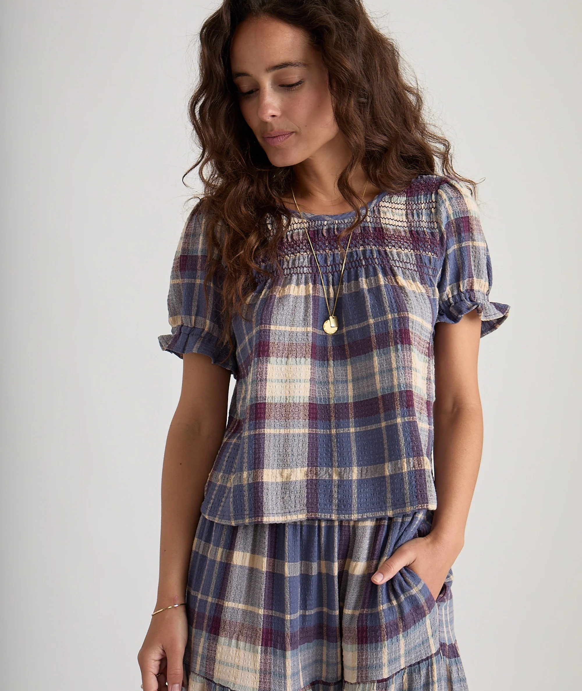 Elena Smocked Top - Image 6