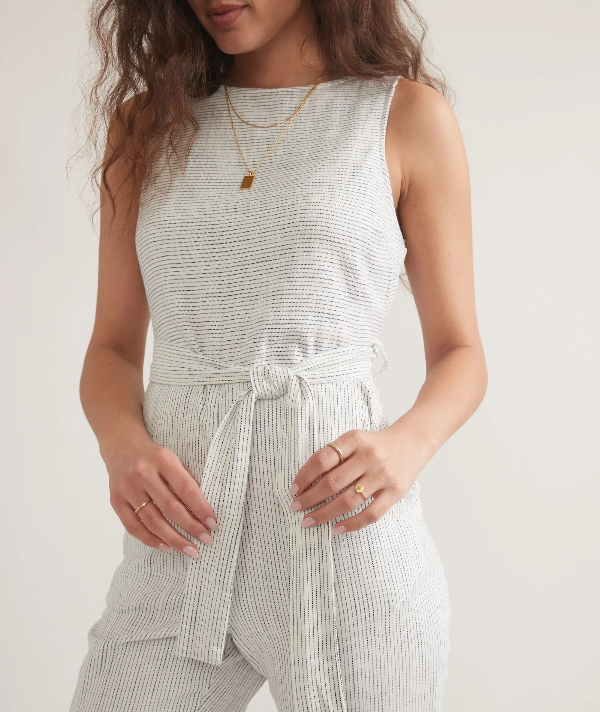 Eloise Belted Jumpsuit - Image 2