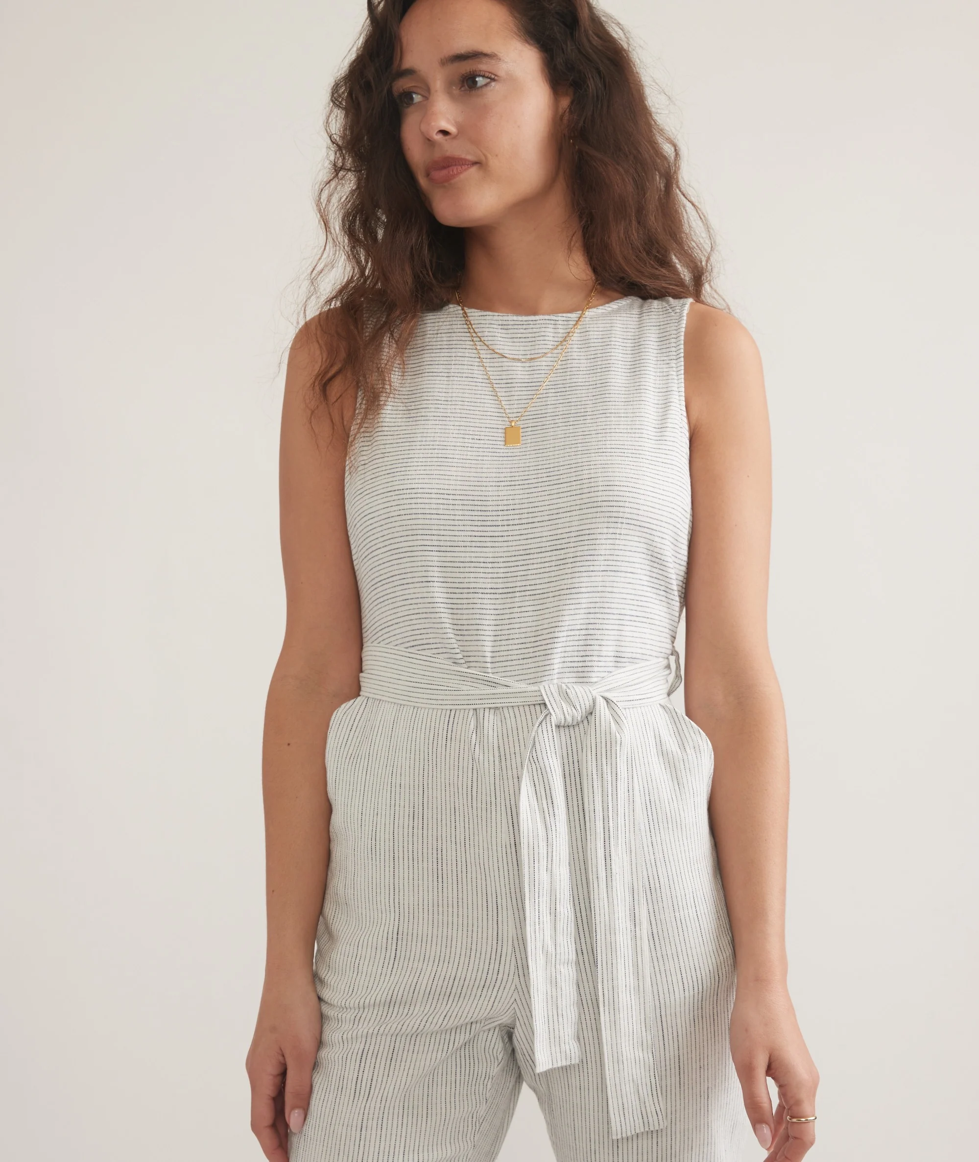 Eloise Belted Jumpsuit - Image 5