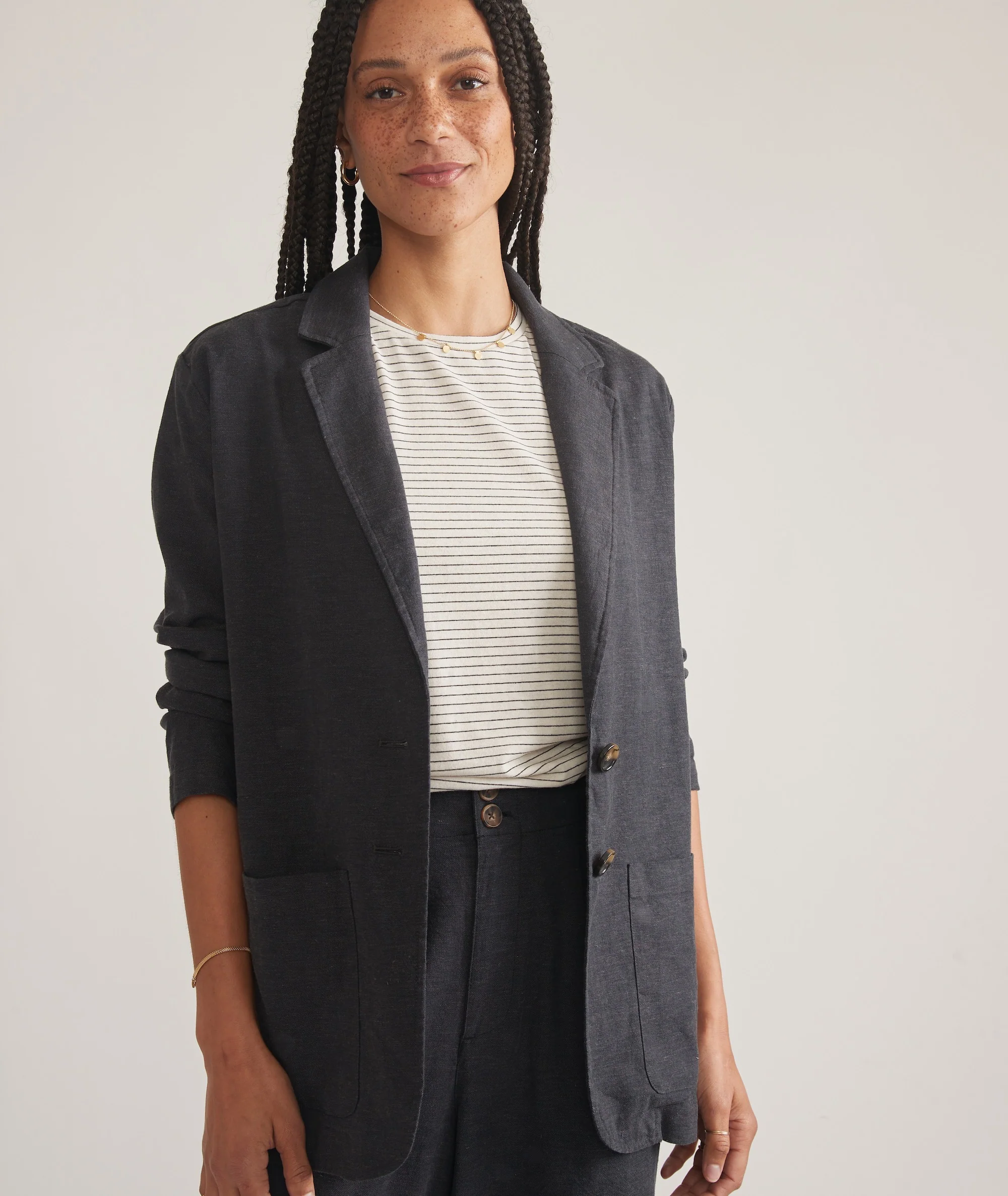 Flora Hemp Blazer - Image 3