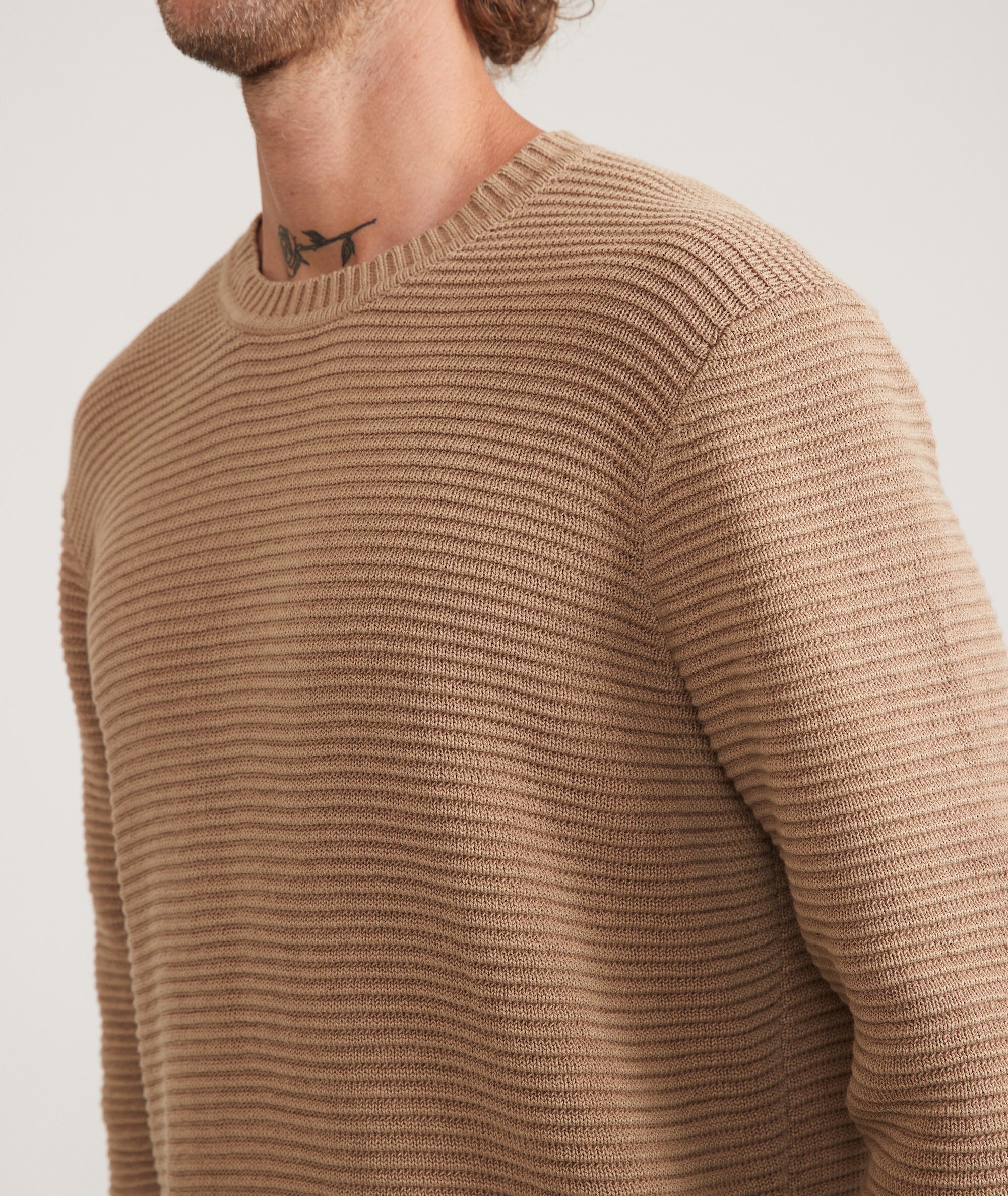 Garment Dye Crew Sweater - Image 3