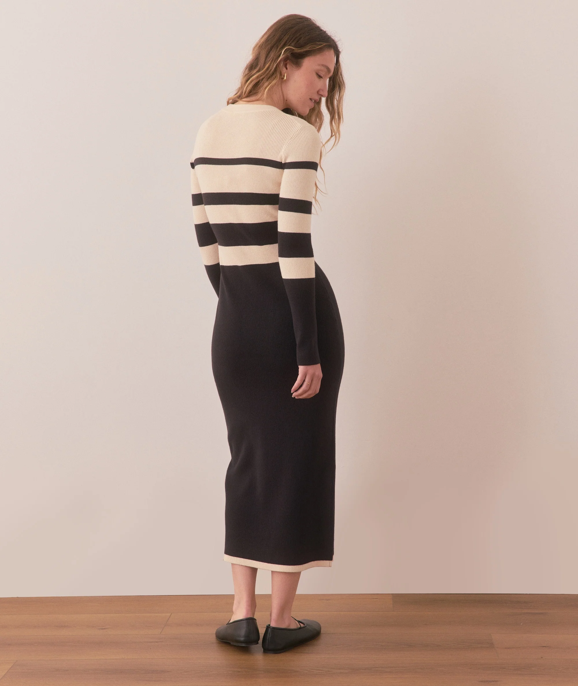 Lexi Rib Sweater Dress - Image 3