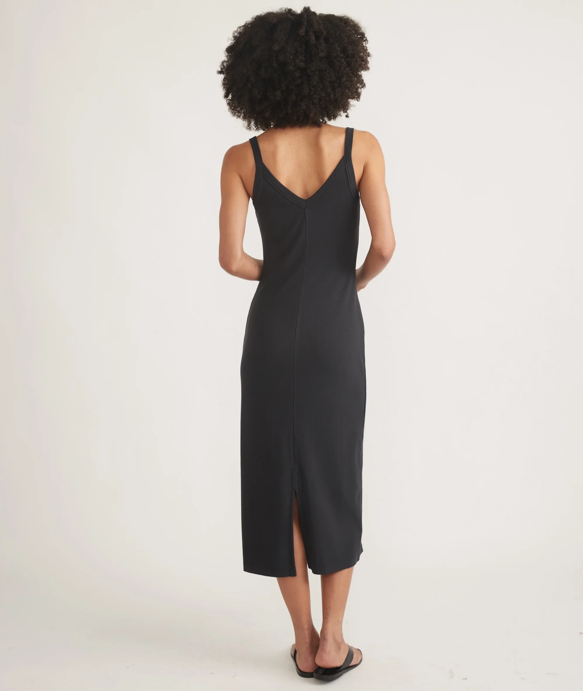 Lexi Rib Sun-In Spaghetti Strap Dress - Image 6