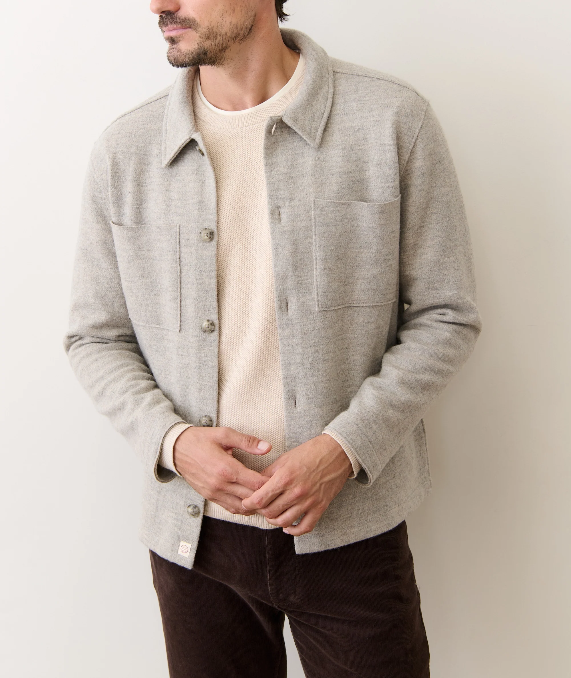 Mendocino Wool Overshirt - Image 2