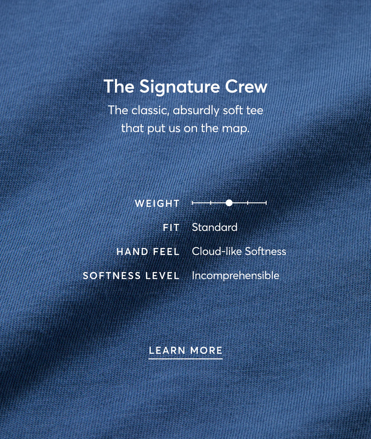 Men's Signature Crew in Black - Image 3