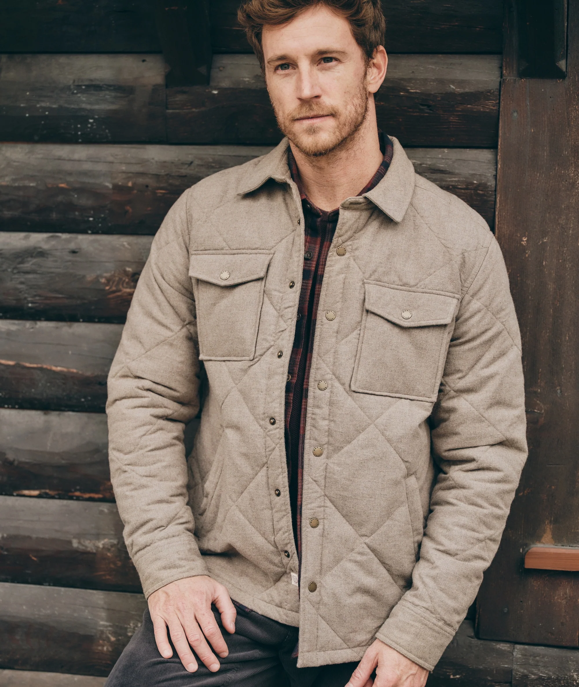 Olin Quilted Overshirt - Image 4