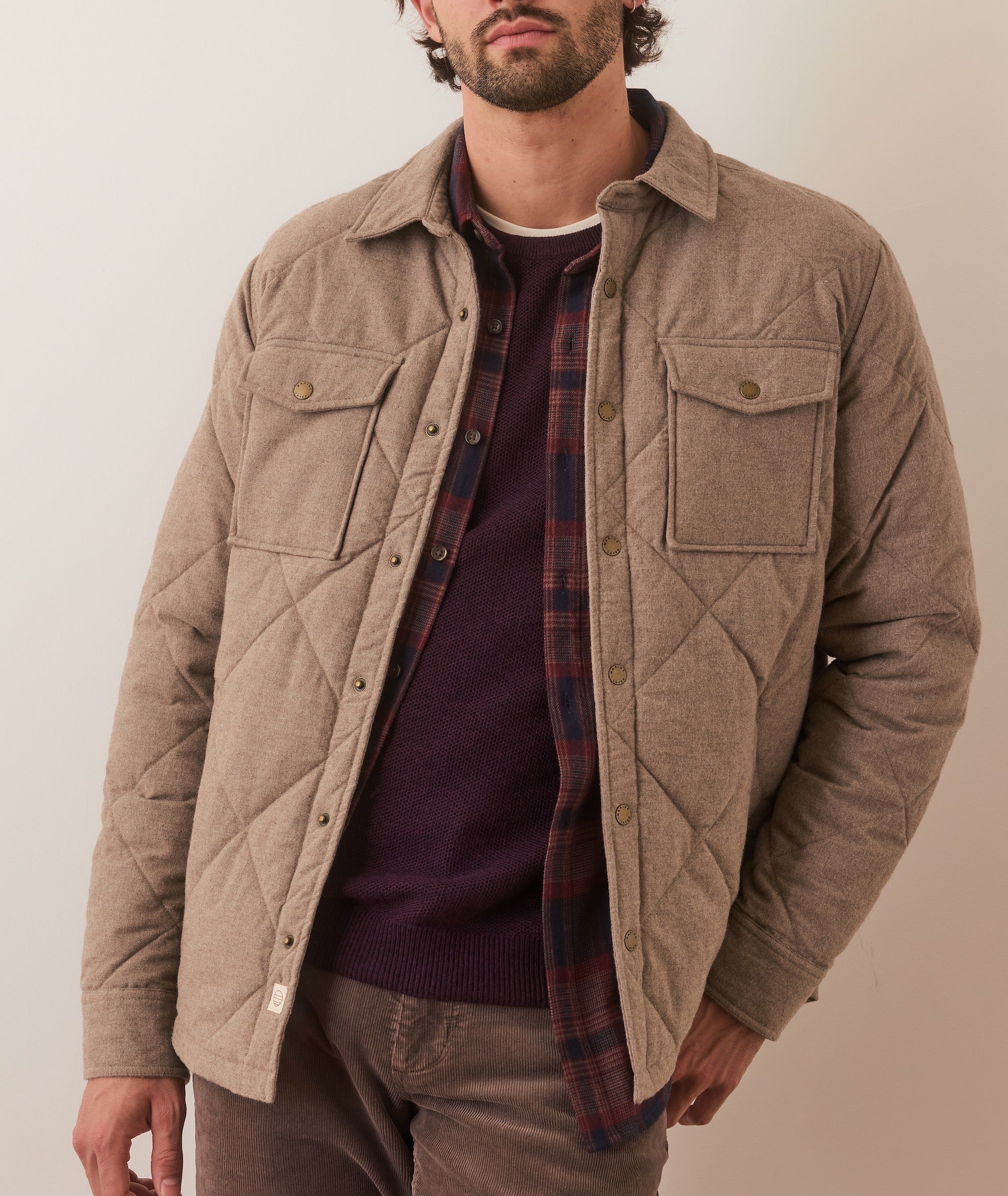 Olin Quilted Overshirt - Image 6