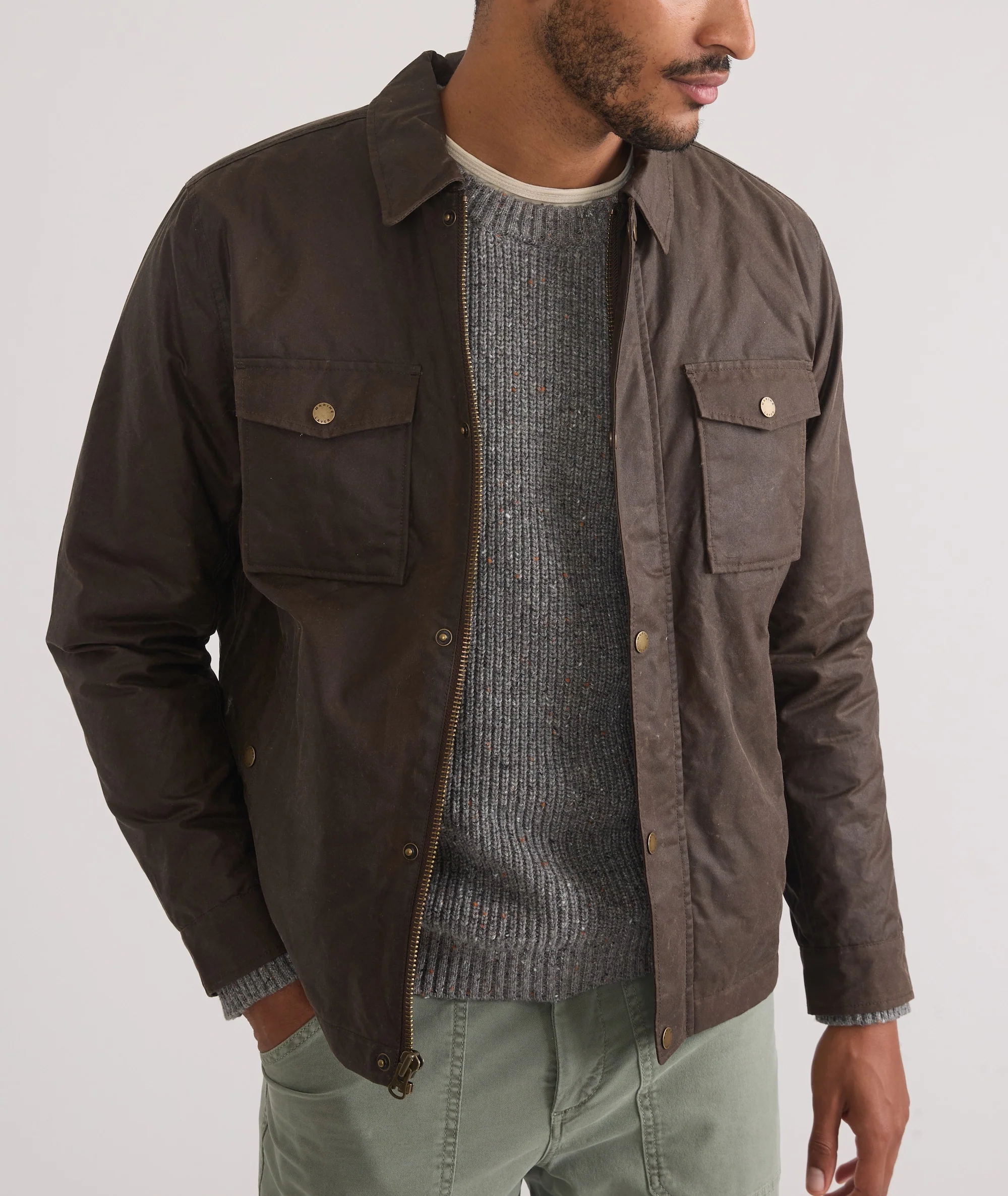 Otis Wax Canvas Jacket - Image 2