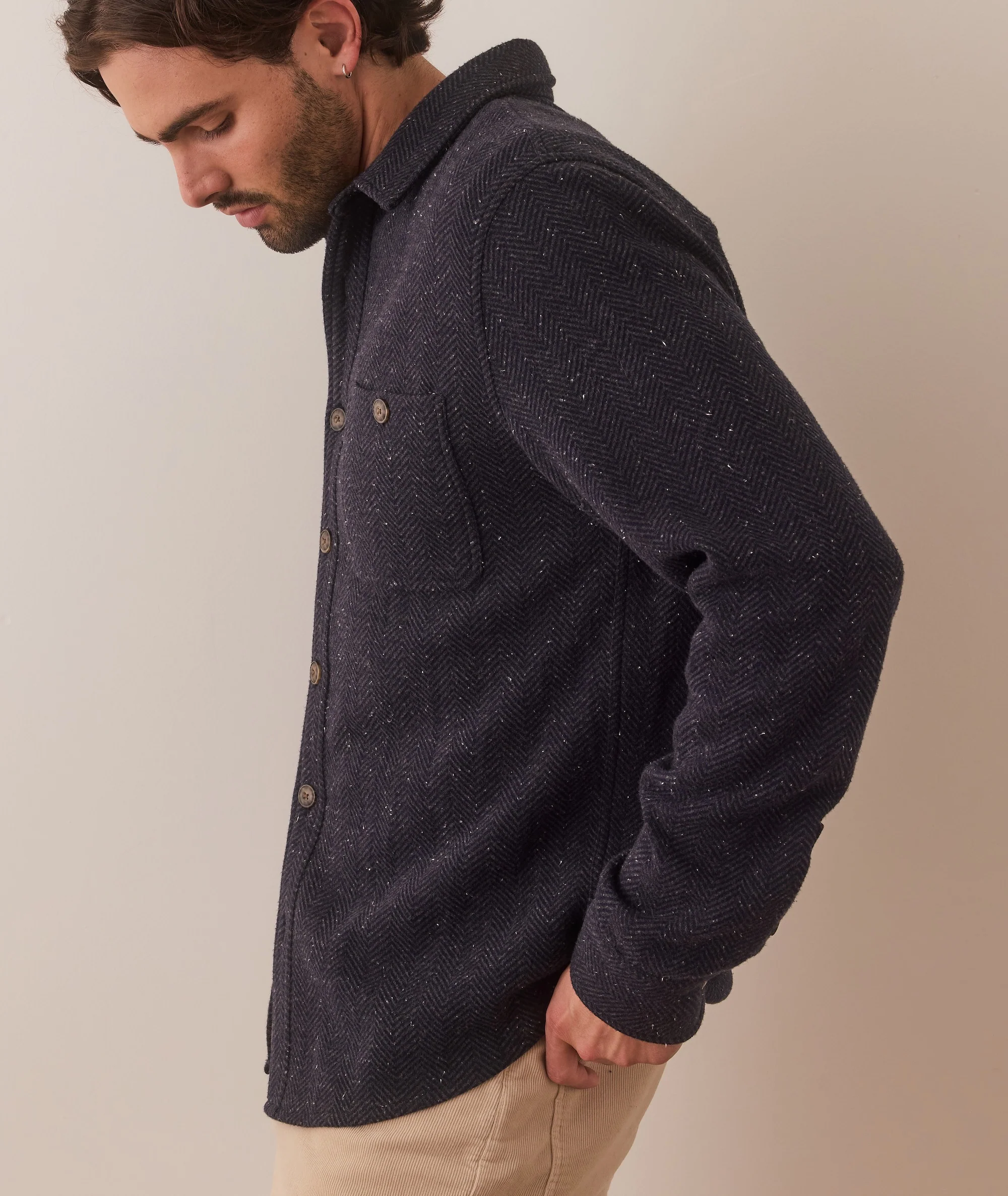 Pacifica Stretch Twill Overshirt - Image 4