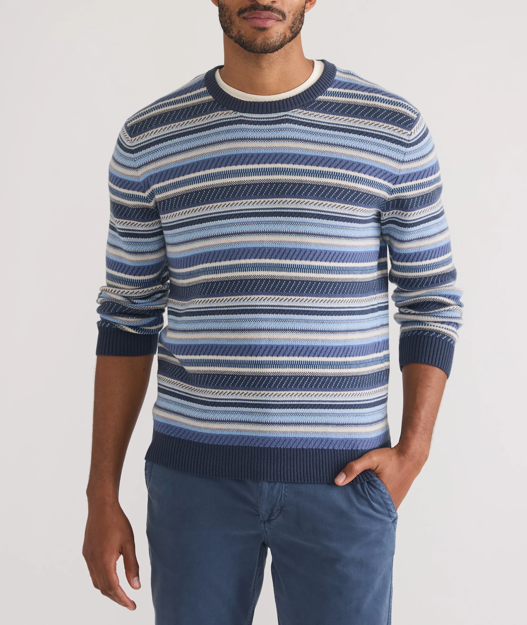 Reed Jacquard Sweater - Image 2