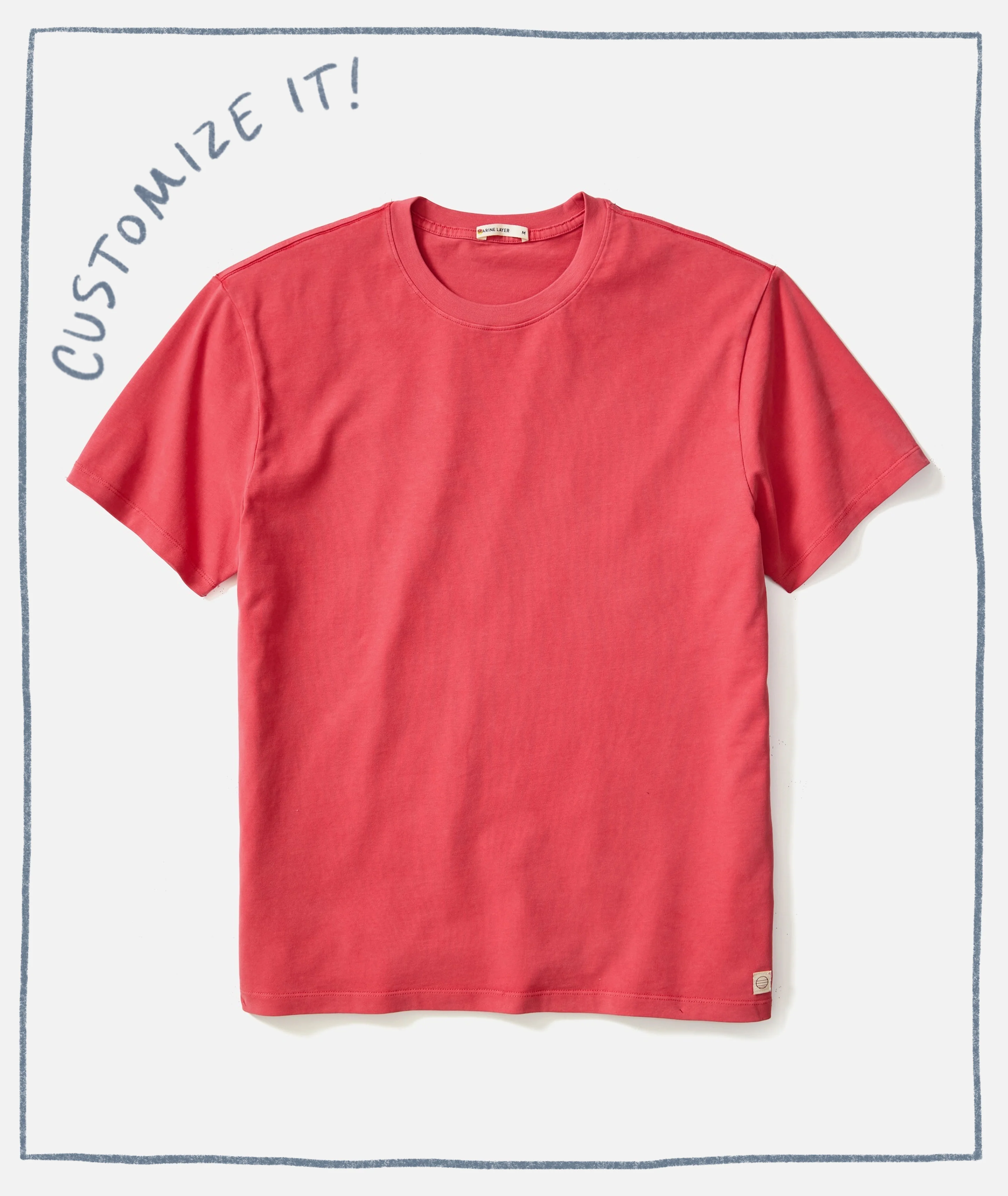 Luxe 250 Relaxed Tee - Image 7