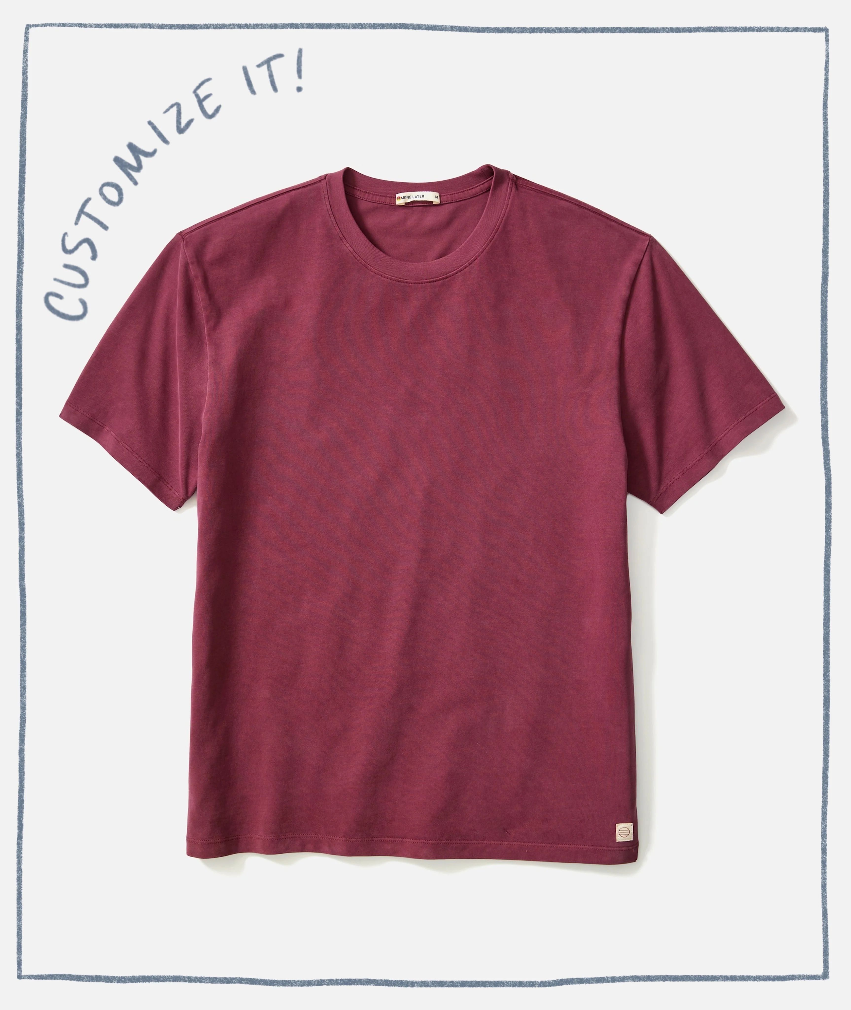 Luxe 250 Relaxed Tee - Image 7
