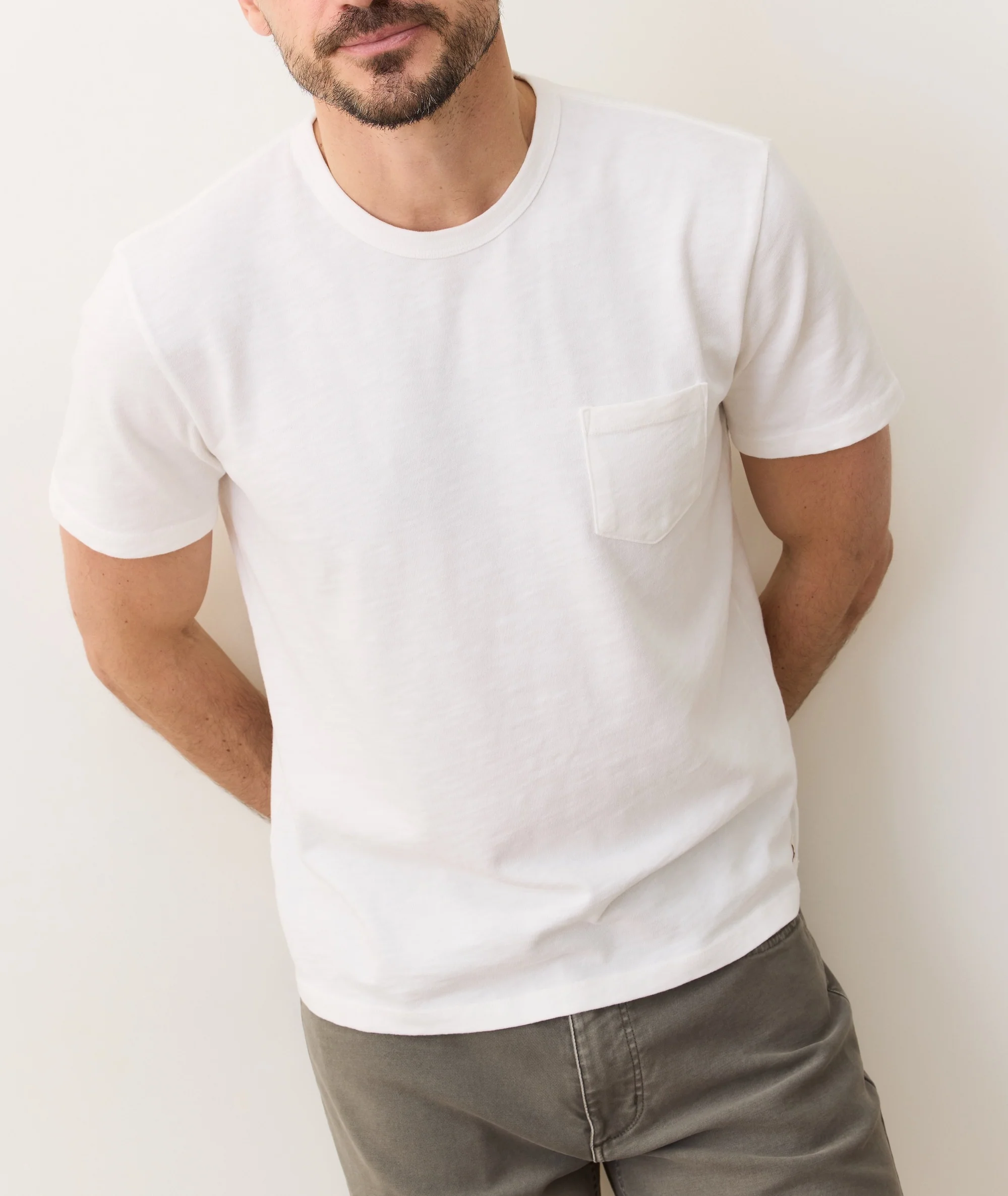 Classic Heavy Slub Pocket Tee - Image 2