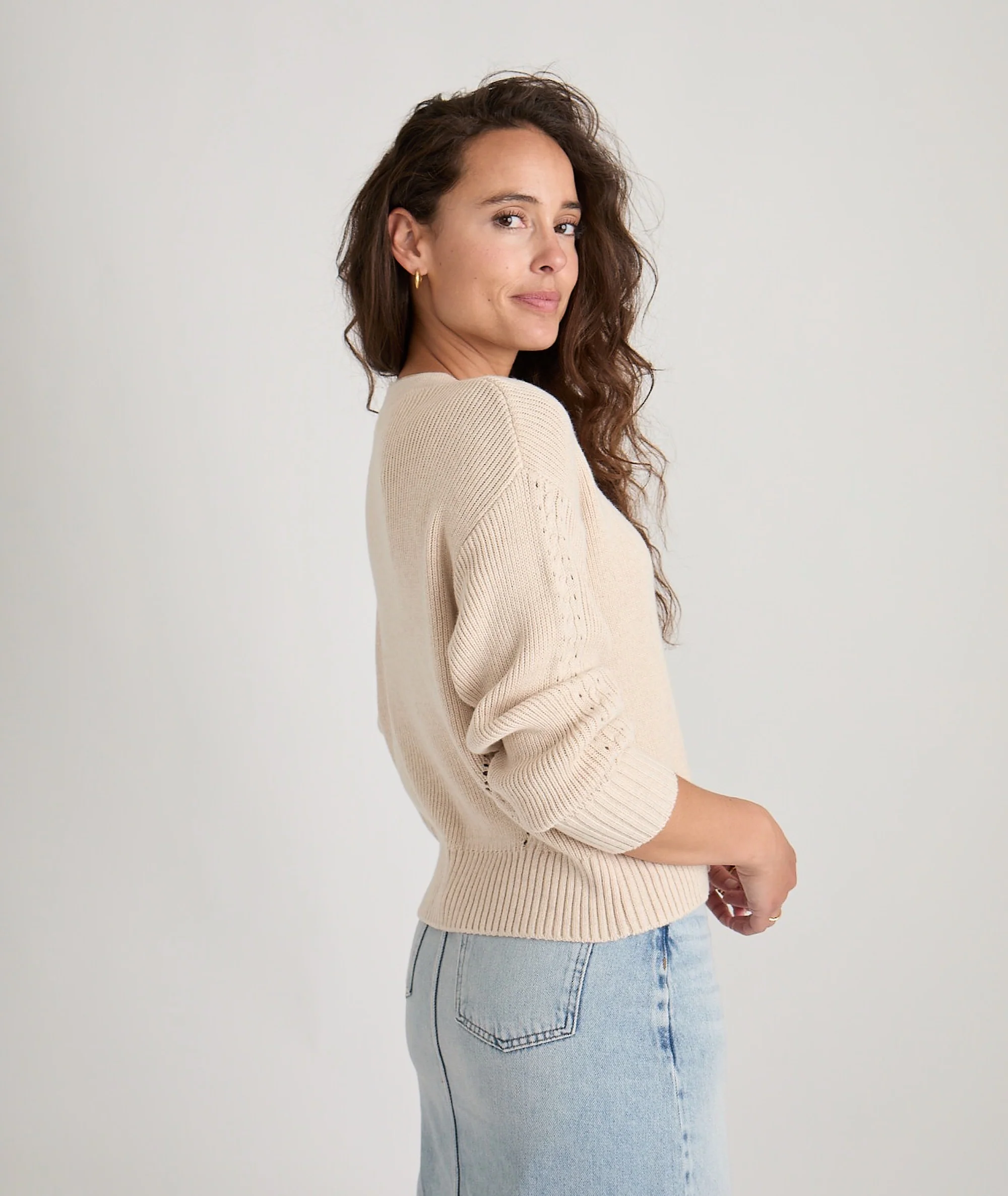 Robin Crop Cardigan - Image 3