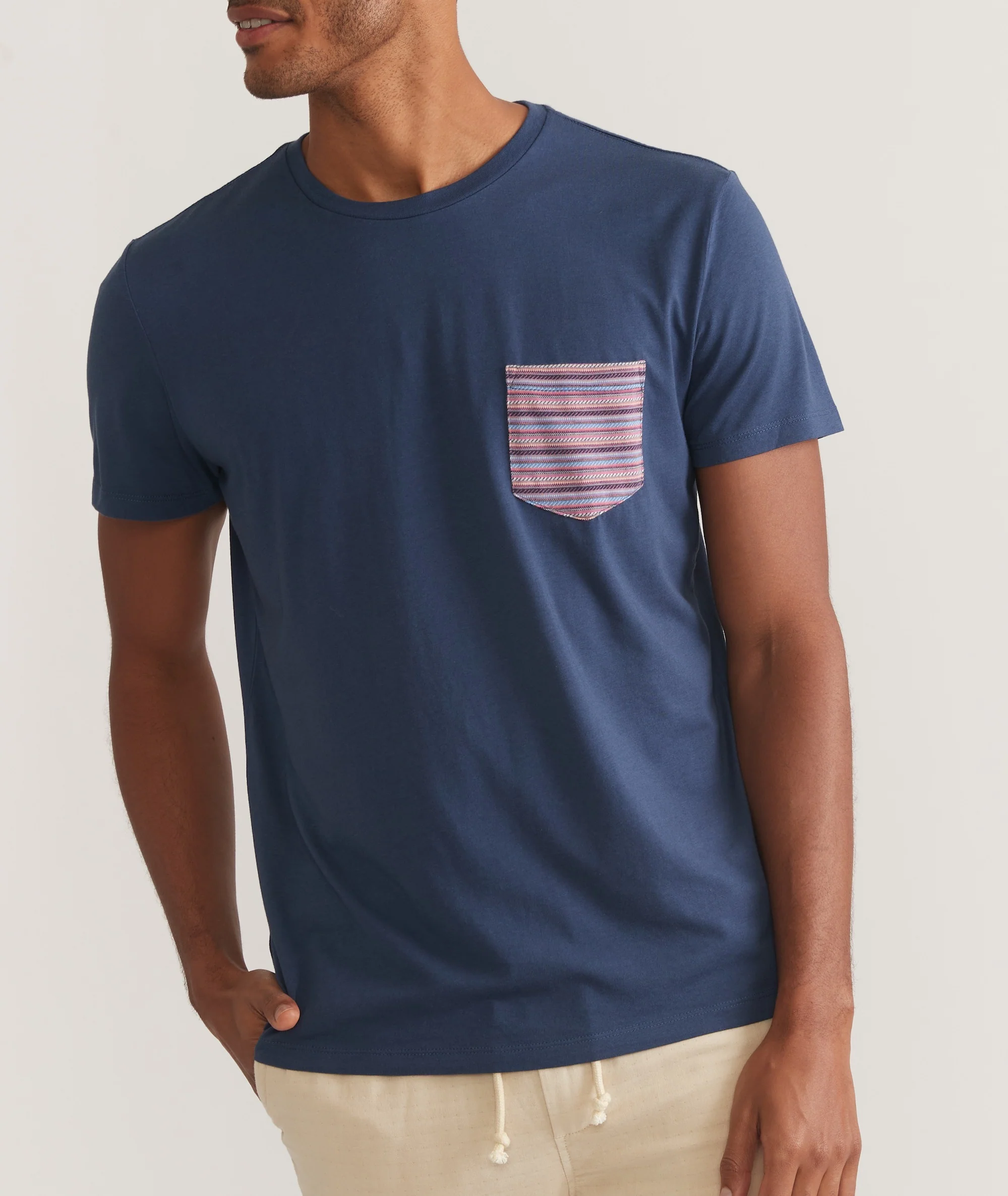 Signature Printed Pocket Tee - Image 2