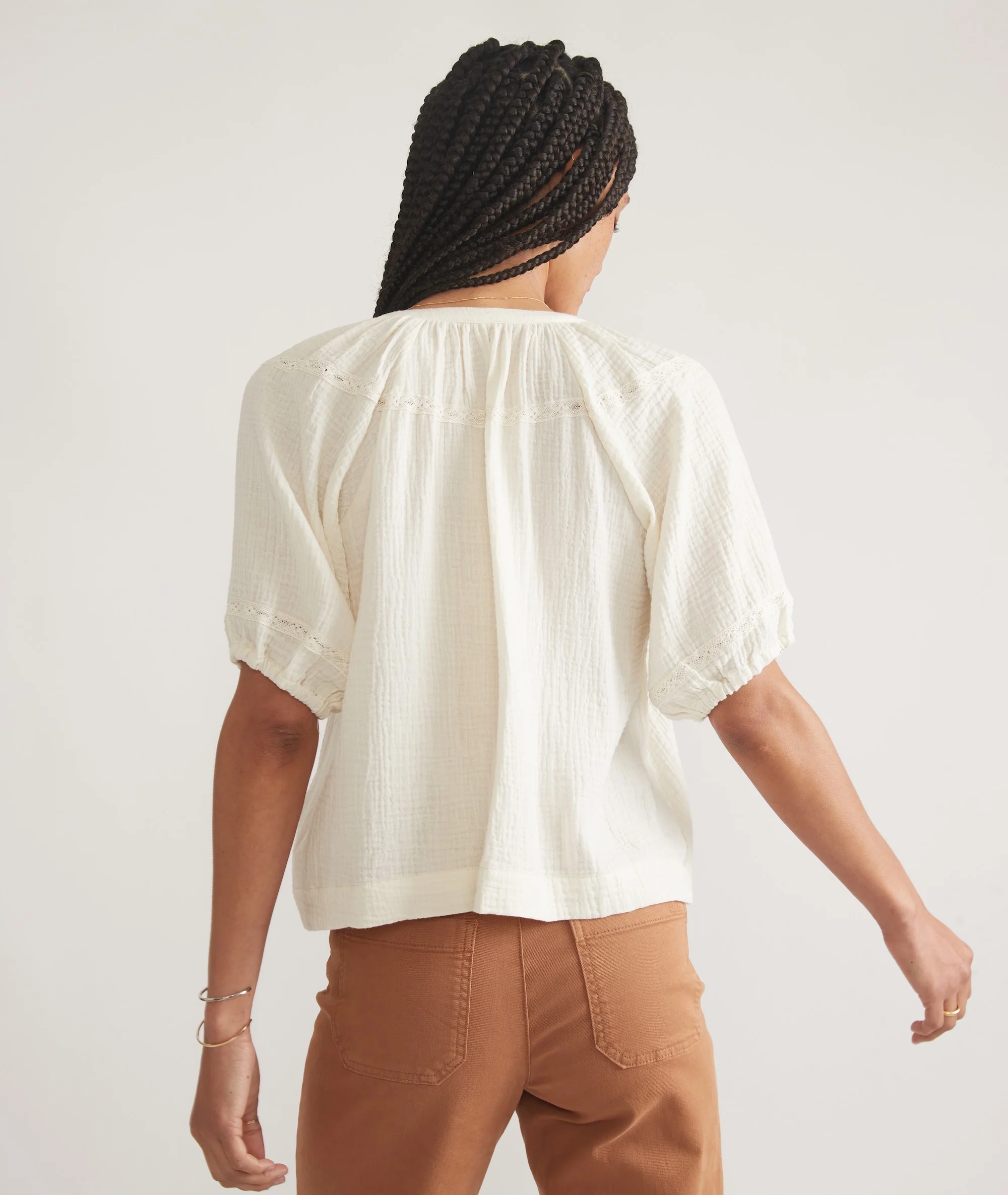 Wren Puff Sleeve Top - Image 5
